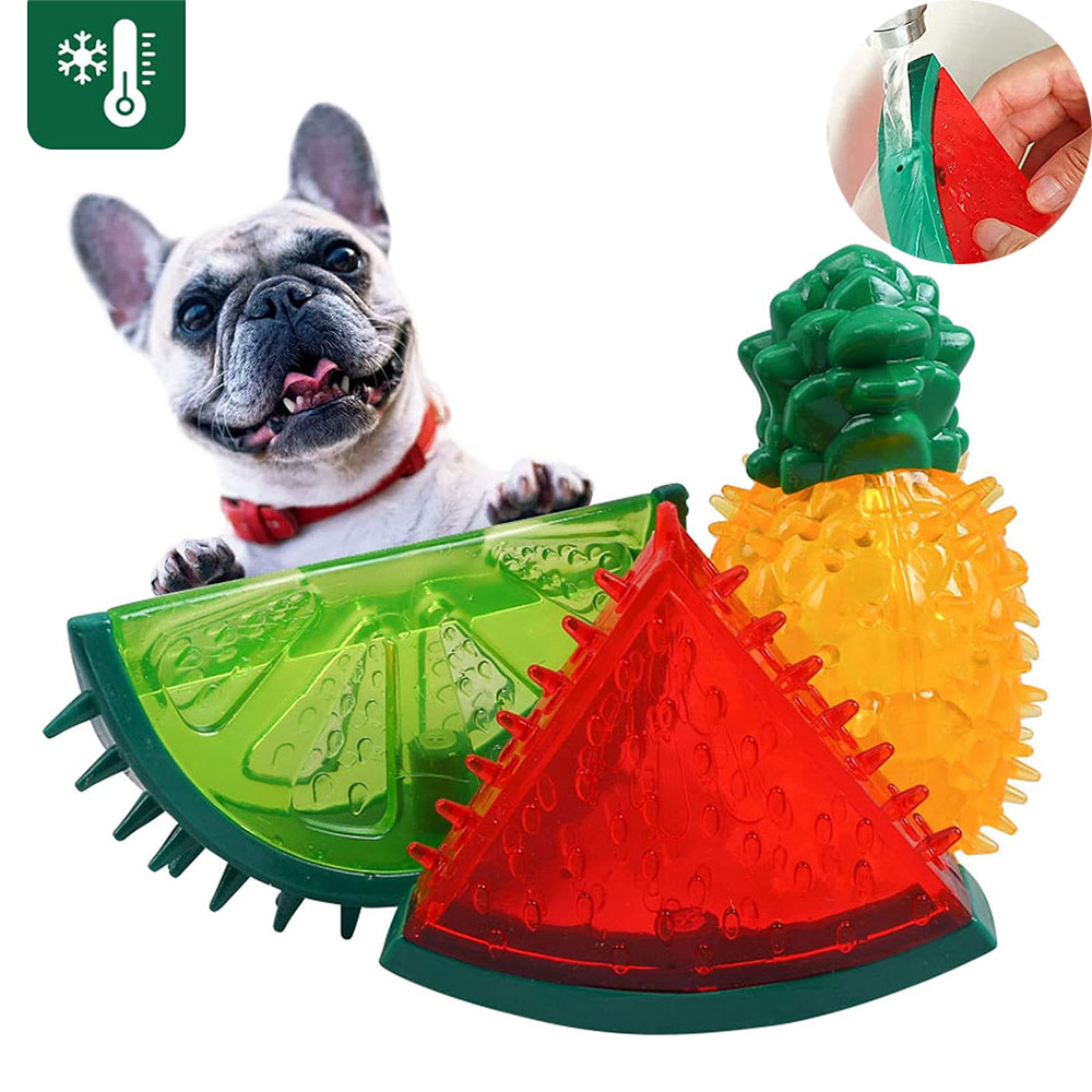 Indestructible Dog Chew Toy - Haustier-Kühlspielzeug zum Einfrieren, Hund- und Katzenspielzeug,
