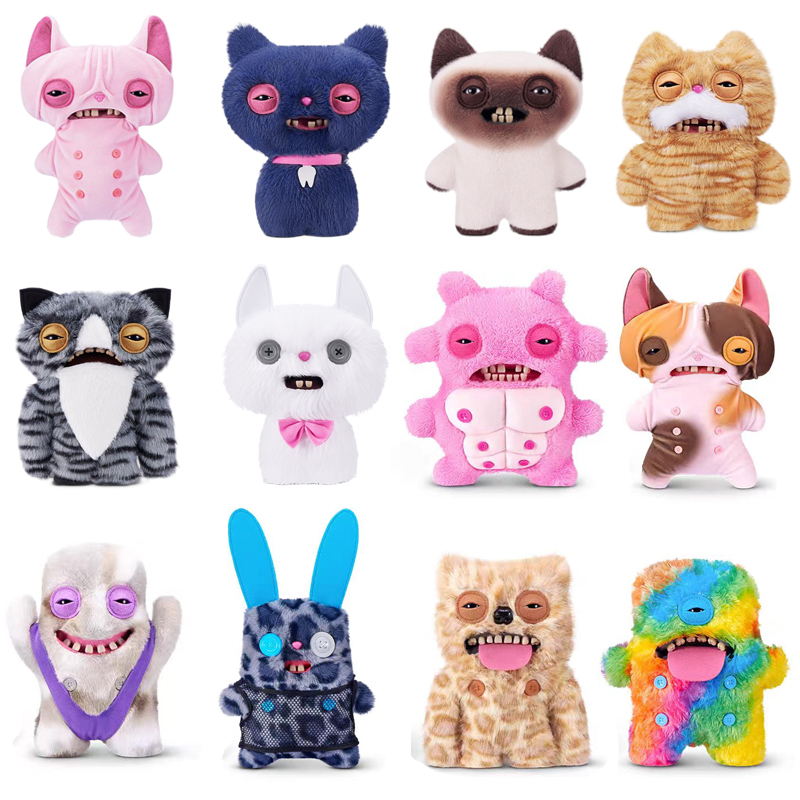 Cat Toys - Original Fuggler Lustige Hässliche Zähne Monster