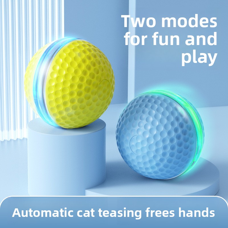 Automatic Moving Dog Ball - Unzerstörbarer Waben-Gummi Elektrischer Hundeball Automatisch Selbstspringend