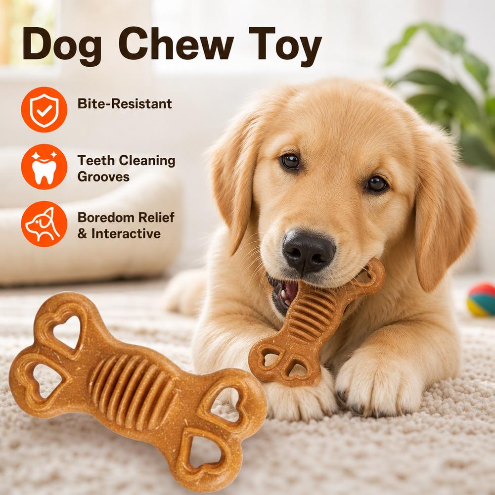 Unzerstörbares Hundekauknochen – Teeth Cleaning Dog Chew Bone Bewertung und Preis